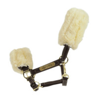 Cabezada de carneiro em couro Kentucky Castanho Cabezada de carneiro em couro Kentucky Castanho