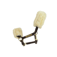 Cabezada de carneiro em couro Kentucky Castanho