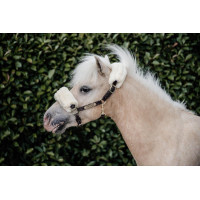 Cabezada de carneiro em couro Kentucky Castanho