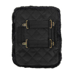 Extensão de peitoral acolchoado com lã vegana Kentucky Preto