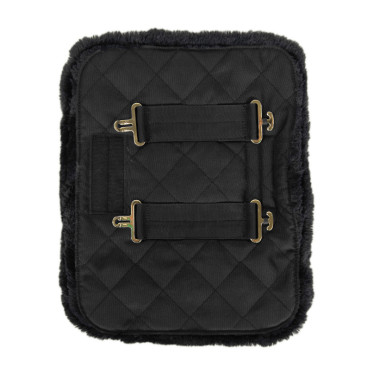 Extensão de peitoral acolchoado com lã vegana Kentucky Preto