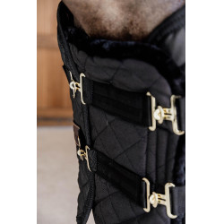 Extensão de peitoral acolchoado com lã vegana Kentucky Preto Extensão de peitoral acolchoado com lã vegana Kentucky Preto