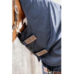 Cobertura de exterior All Weather Quick Dry Fleece com capa de pescoço Kentucky Marinho Azul-marinho Cobertura de exterior All Weather Quick Dry Fleece com capa de pescoço Kentucky Marinho Azul-marinho