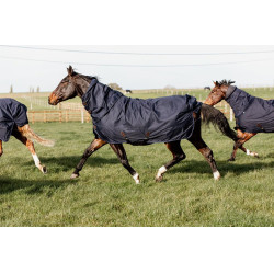 Cobertura de exterior All Weather Quick Dry Fleece com capa de pescoço Kentucky Marinho Azul-marinho Cobertura de exterior All Weather Quick Dry Fleece com capa de pescoço Kentucky Marinho Azul-marinho