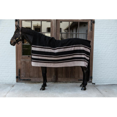 Cobertura Secante Quadrada Heavy Stripes Kentucky Castanho