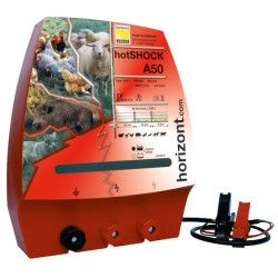 Eletrificador de bateria Hotshock A50 Horizont