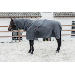 Capa de Chuva para Cavalo Hurricane com aberturas para estribos Kentucky
