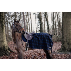 Cobre-rins Quadrado Heavy Fleece Kentucky Estampado aos quadrados Motivos