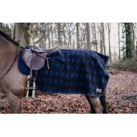 Cobre-rins Quadrado Heavy Fleece Kentucky Estampado aos quadrados Motivos