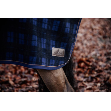 Cobre-rins Quadrado Heavy Fleece Kentucky Estampado aos quadrados Motivos
