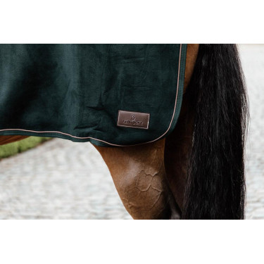 Cobre-rins Quadrado Heavy Fleece Kentucky Verde pinho