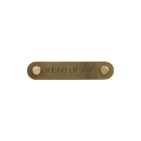Placa para cabeçada ou Kentucky Ouro