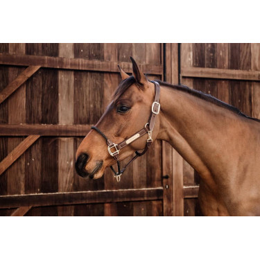 Cabezada Rope em couro Kentucky