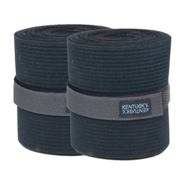 Bandagens de polo Polar Fleece & Elástico Kentucky Preto