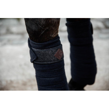 Bandagens de polo Polar Fleece Glitter Kentucky Bandagens de polo Polar Fleece Glitter Kentucky