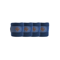 Bandagens de polo Polar Fleece Glitter Kentucky Marinho Azul-marinho