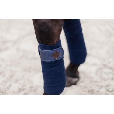 Bandagens de polo Polar Fleece Glitter Kentucky Bandagens de polo Polar Fleece Glitter Kentucky