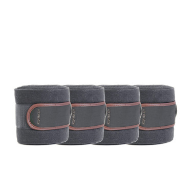 Polo bandages Polar Fleece Kentucky Cinzento