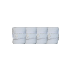 Bandagens de polo Polar Fleece Pearls Kentucky Branco Bandagens de polo Polar Fleece Pearls Kentucky Branco
