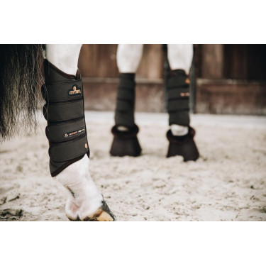 Guetre Air Tech Eventing posteriores Kentucky Castanho Guetre Air Tech Eventing posteriores Kentucky Castanho