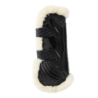 Guetre Velcro lã vegana Kentucky Preto Guetre Velcro lã vegana Kentucky Preto