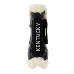 Guetre Velcro lã vegana Kentucky Preto
