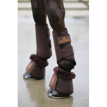 Guarnições fechadas 3D Spacer Kentucky Castanho