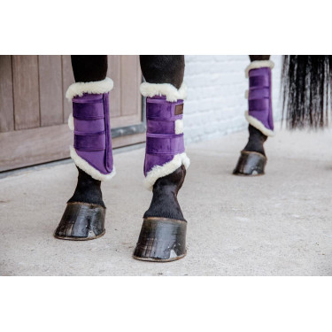 Guêtres fechadas Velvet Contrast Kentucky Malva real Violeta