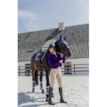 Guêtres fechadas Velvet Contrast Kentucky Malva real Violeta