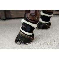 Protetor de boleto em lã de carneiro Kentucky Preto