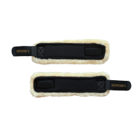 Protetor de boleto em lã de carneiro Kentucky Preto