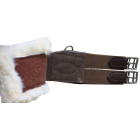 Cilha anatômica com lã de carneiro Privilege Equitation Castanho Cilha anatômica com lã de carneiro Privilege Equitation Castanho