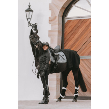 Sela de adestramento Pied-de-poule Kentucky Preto Sela de adestramento Pied-de-poule Kentucky Preto