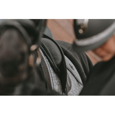 Sela de adestramento Pied-de-poule Kentucky Preto Sela de adestramento Pied-de-poule Kentucky Preto