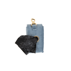 Saco para dejetos Carré Velvet Kentucky Azul claro Saco para dejetos Carré Velvet Kentucky Azul claro