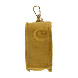 Saco para dejetos Carré Velvet Kentucky Mostarda Amarelo
