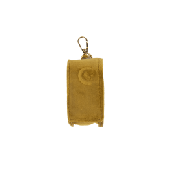 Saco para dejetos Carré Velvet Kentucky Mostarda Amarelo