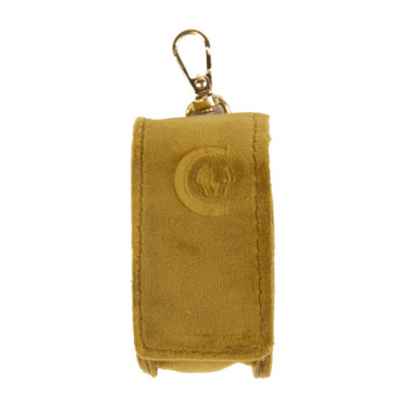 Saco para dejetos Carré Velvet Kentucky Mostarda Amarelo