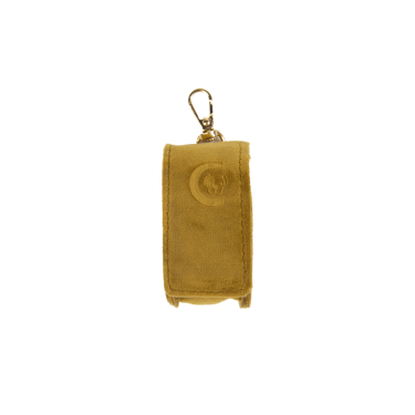 Saco para dejetos Carré Velvet Kentucky Mostarda Amarelo