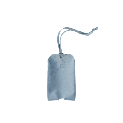 Saco de dejetos de bolso Velvet Kentucky Azul claro