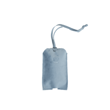 Saco de dejetos de bolso Velvet Kentucky Azul claro