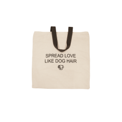 Tote Bag 'Dog Hairs' Kentucky Blanc Tote Bag 'Dog Hairs' Kentucky Blanc