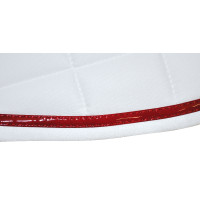 Tapete Daytona Obstáculo Privilégio Equitação Branco / vermelho