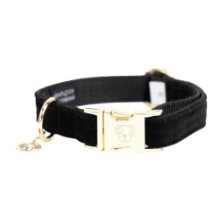 Coleira para cão Corduroy Kentucky Preto