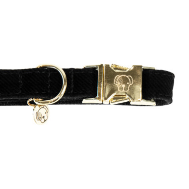 Coleira para cão Corduroy Kentucky Preto
