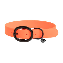 Coleira para cão Soft Rubber Kentucky Laranja néon