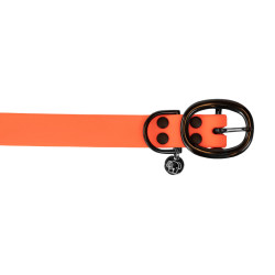 Coleira para cão Soft Rubber Kentucky Laranja néon
