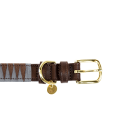 Coleira para cão Triangle Kentucky Castanho Coleira para cão Triangle Kentucky Castanho