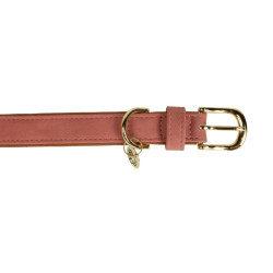 Coleira para cão Vegan Leather Kentucky Pêssego Rosa Coleira para cão Vegan Leather Kentucky Pêssego Rosa