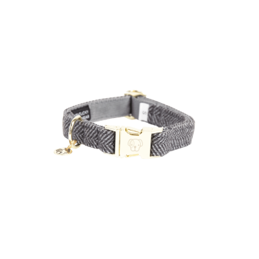 Coleira para cão Wool Kentucky Cinzento